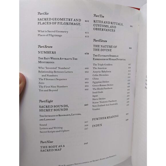 The Element Encyclopedia of Secret Signs and Symbols - Wicca, Magick, Witchcraft - Picture 4 of 8